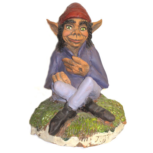 Imagen figuras mitología cerámica Trasgu