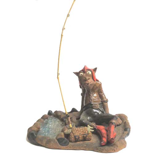 Imagen figuras mitología cerámica Trasgu 