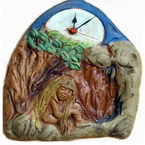 Imagen Reloj cerámica colgar xana Asturias