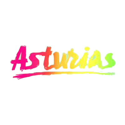 Imagen Pegatina Asturias colores