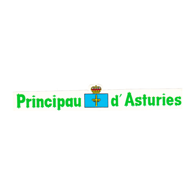 Pegatina Principado de Asturias Asturiano Bandera Pegatina Principado de Asturias Asturiano Bandera