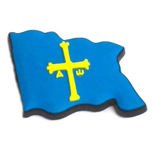  Imagen imán goma Bandera de Asturias 