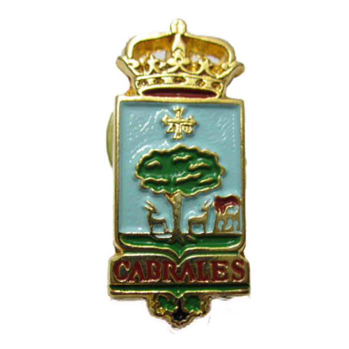 imagen pin escudo Cabrales