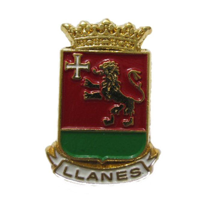 Imagen pin escudo Llanes