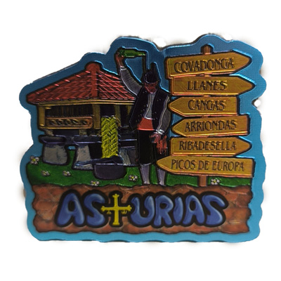 Imagen im&aacute;n metal asturiano escanciando con h&oacute;rreo y se&ntilde;ales