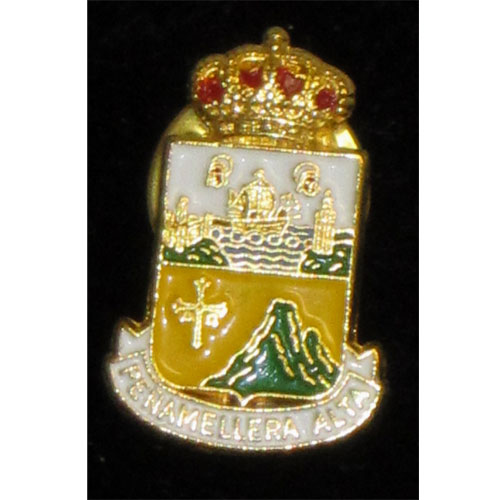 imagen pin escudo Pe&ntilde;amellera alta