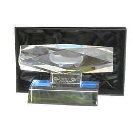 Imagen monolito cristal laser madreña Asturias