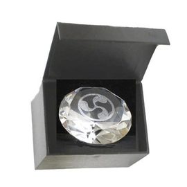  Imagen trisquel forma diamante cristal laser