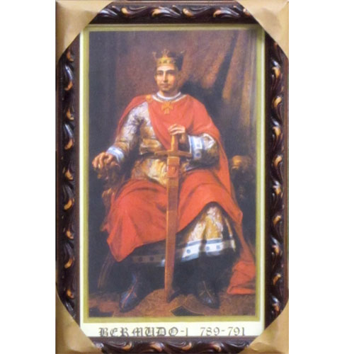 Imagen cuadro Rey asturiano Bermudo