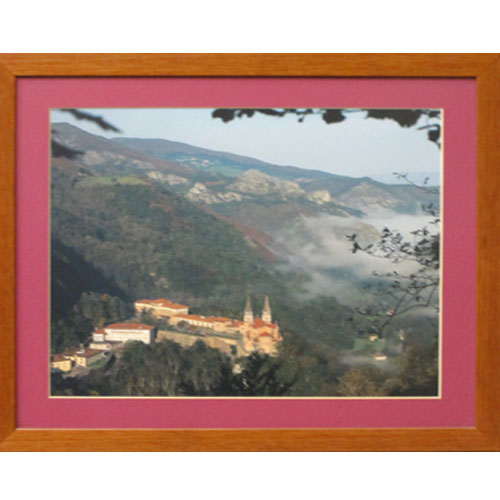 Imagen cuadro basílica de Covadonga