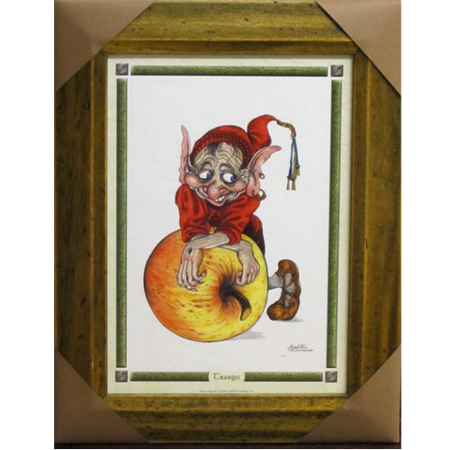 Imagen cuadro personajes mitología asturiana trasgu