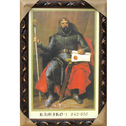 Imagen cuadro Rey asturiano Ramiro I