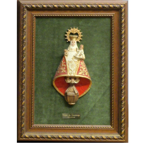 Imagen cuadro figura Virgen Covadonga