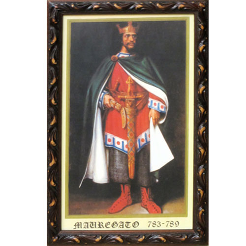 Imagen cuadro Rey asturiano Mauregato