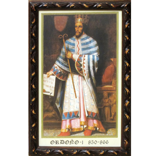 Imagen cuadro Rey asturiano Ordoño I
