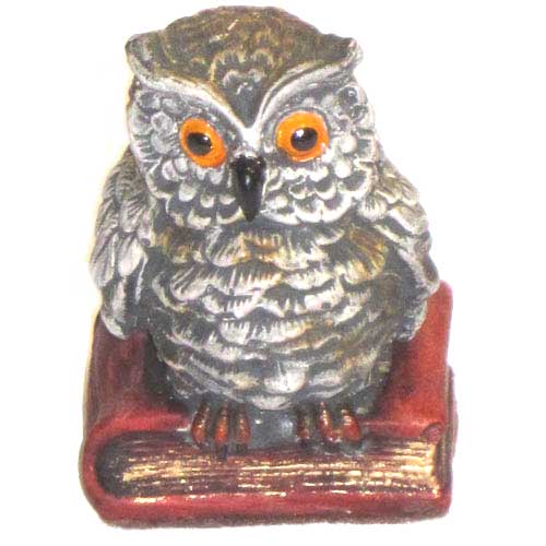 Imagen figura Búho pequeño libro