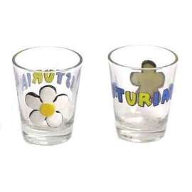 vaso chupito recuerdo Asturias