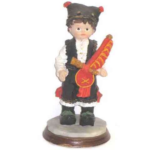 figura asturiano traje tradicional Asturias