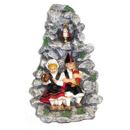  imagen figura asturianos gruta con virgen Covadonga