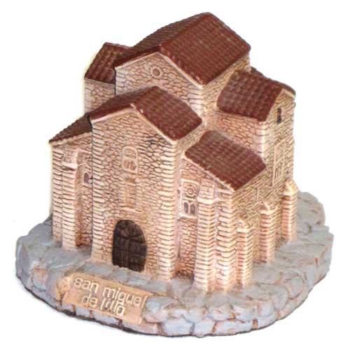 Imagen figura San Miguel Lillo decorada