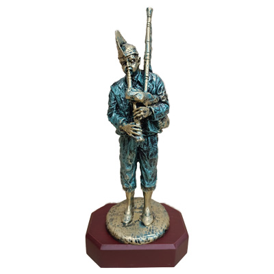 Imagen figura gaitero decorado Imagen figura gaitero decorado