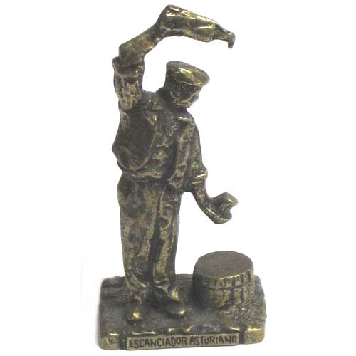 Imagen figura escanciador bronce macizo