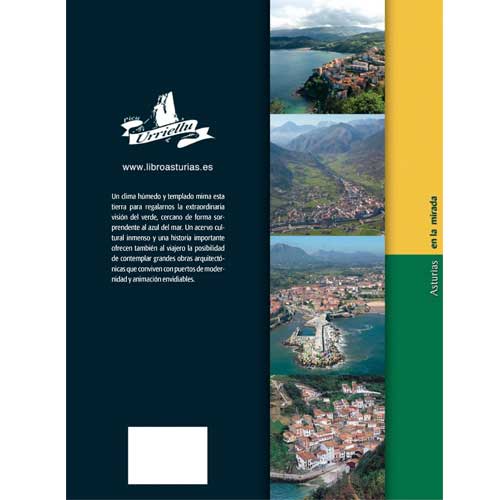 Imagen libro Asturias en la mirada Castellano parte trasera