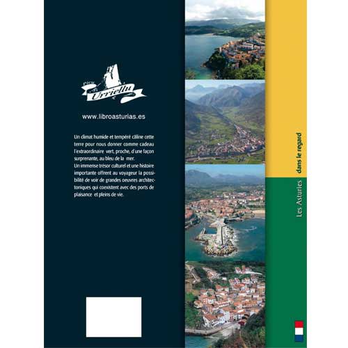 Imagen libro Asturias en la mirada francés tapa trasera