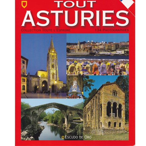 Imagen libro todo Asturias en francés Ecudo de Oro