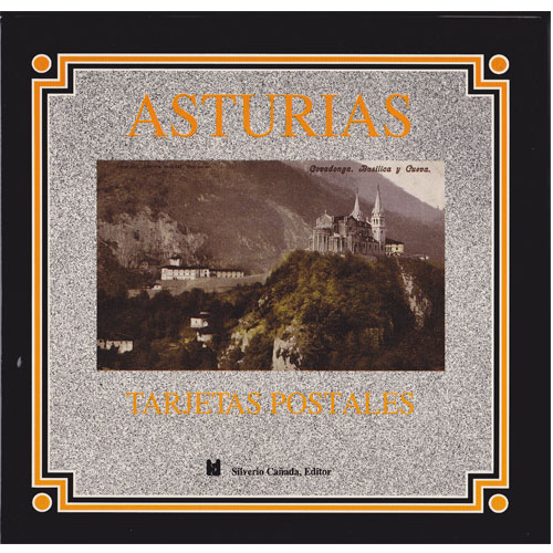 Imagen libro tarjetas postales antiguas de Asturias