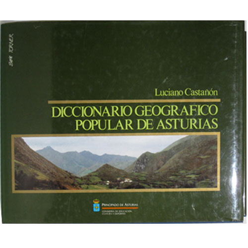 Imagen libro diccionario geogr&aacute;fico popular de Asturias