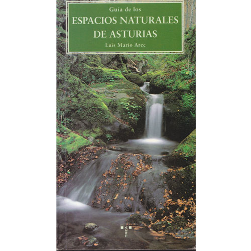 Imagen portada libro guia de los Espacios naturales de Asturias 