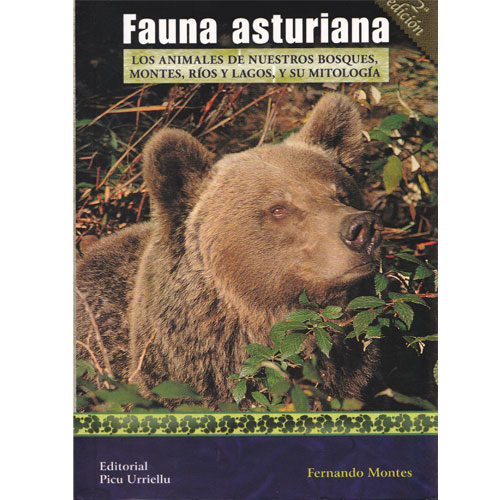 Portada libro Fauna Asturiana 2ª edición