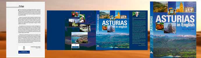 Imagen personalización libro Asturias inglés