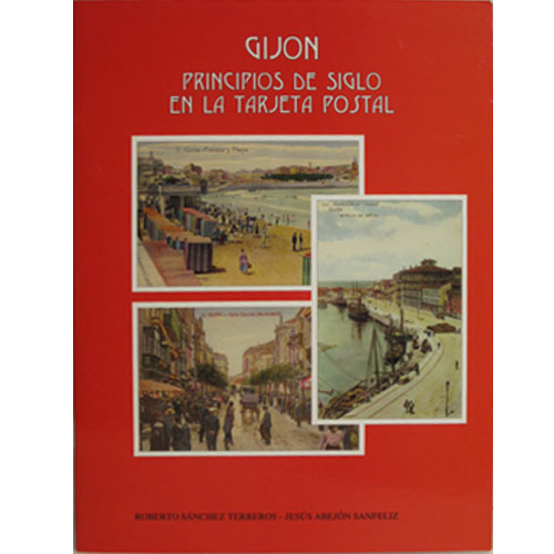 Imagen libro Gijón principios siglo tarjetas 