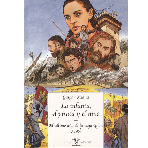 imagen portada libro La infanta, el pirata y el niño