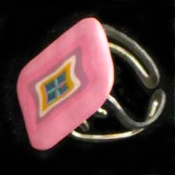 Anillo pasta fimo Asturias