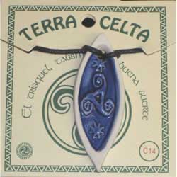 imagen colgante cerámica celta Asturias
