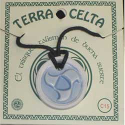 imagen colgante cerámica celta Asturias