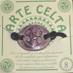 pulsera cerámica esmaltada motivos celta Asturiaspulsera cerámica esmaltada motivos celta Asturias