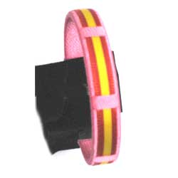 pulsera tela rígida plata España