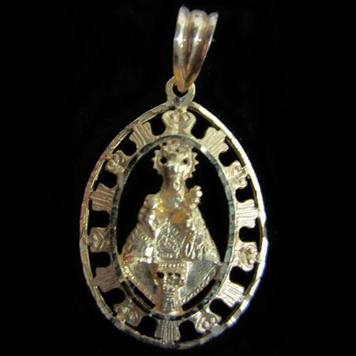 Imagen Medalla Virgen de Covadonga orla oro