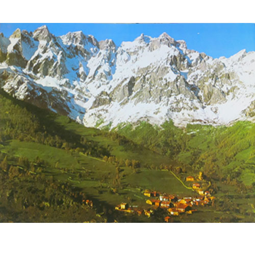 Imagen fotoposter 45 x 31 Mogroviejo y macizo oriental