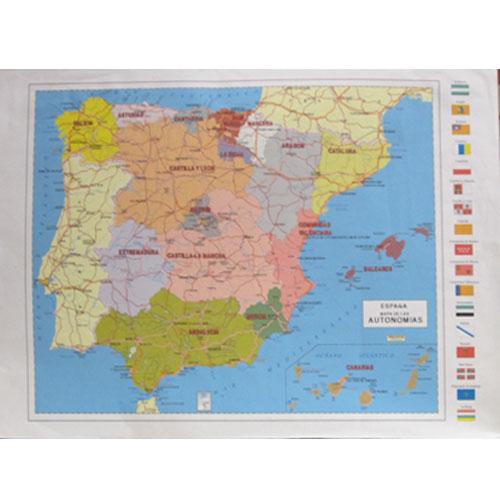  imagen mapa Comunidades de España