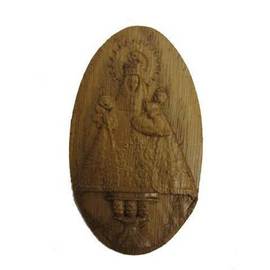 Imagen Imán madera tallada Virgen de Covadonga