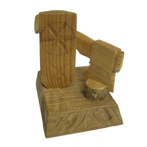 Imagen palillero madera Asturias