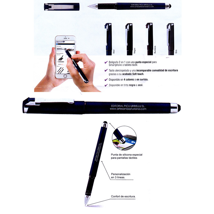 Bolígrafo personalizable Hughes