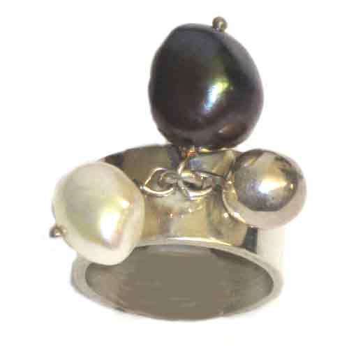 Imagen anillos plata y piedras naturales 