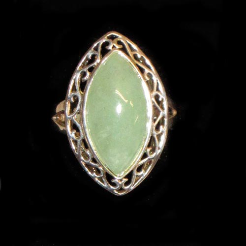Imagen anillo plata diseño y circonitas