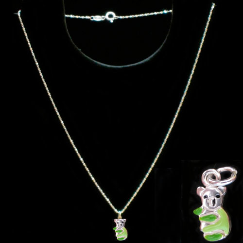 Gargantilla plata esmalte infantil